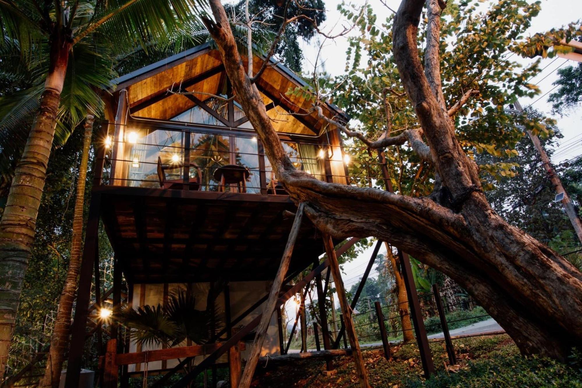 Doi Saket Wilderness Treehouse 빌라 외부 사진